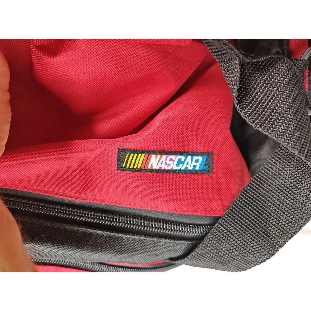 Vintage Dale Earnhardt Jr #8 Authentic NASCAR Racing Black Red Travel Duffel Bag